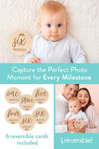 Tarjetas de cumplemes del bebé