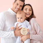 Tarjetas de cumplemes del bebé