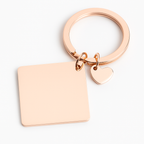 Llavero de acero inoxidable personalizable