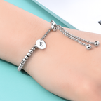 Pulsera ajustable de acero